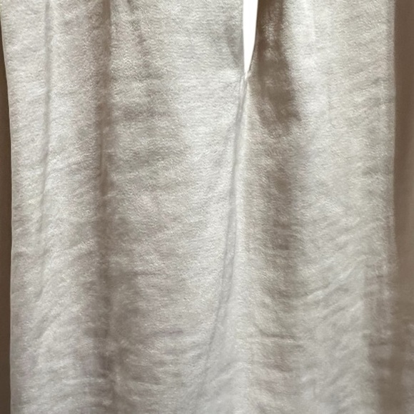 Naked Zebra Elegant Cream Sleeveless Dress Size Smalll - Picture 5 of 7